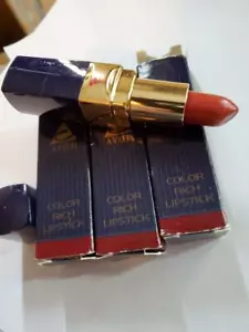 AVON NOS COLOR RICH- FROSTIEST BRANDY - LIPSTICK-$2 SHIP - NEW OLD STOCK - Picture 1 of 2