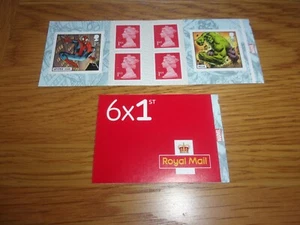MARVEL  6 x FIRST CLASS STAMPS NON CYLINDER BOOKLET ROYAL MAIL ISSUED MARCH 2019 - Picture 1 of 3