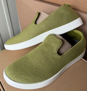 NEW ALLBIRDS WOOL LOUNGER HAZY LIME SHOES SLIP ON GREEN CASUAL MENS SIZE 14 - Picture 1 of 6