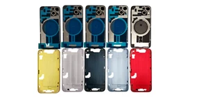 Carcasa Apple iPhone 14 Plus - Repuesto de cubierta de vidrio trasero chasis trasero de metal - Imagen 1 de 7