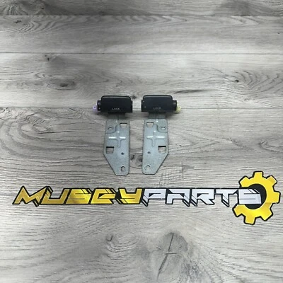 91-01 Honda Prelude Interior Left Right Door Lock Handles Driver Passenger OEM - Image 1 of 4