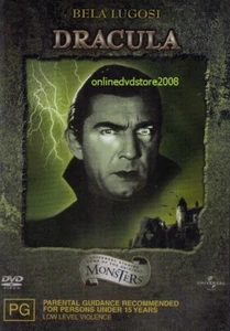 DRACULA (Bela LUGOSI Helen CHANDLER David MANNERS) Classic HORROR Film DVD - Picture 1 of 1