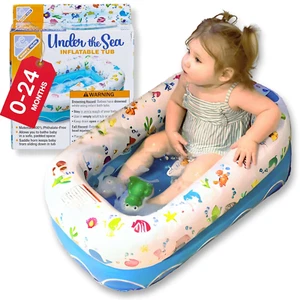 | Inflatable under the Sea Baby Bathtub, Collapsible Safe Baby Bath Tub with ... - Picture 1 of 1