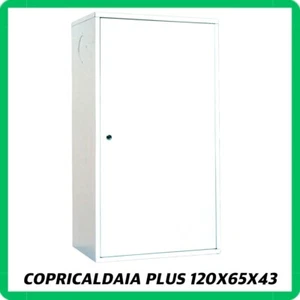 copri caldaia esterno copricaldaia plus box 120 in acciaio zincato kit montaggio - Foto 1 di 2