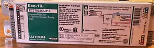 Lutron Eco-10 EC3T832GU210 Dimming Ballast ~Fast Shipping~ - Picture 1 of 1