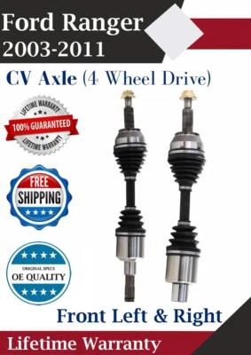 Nuevo eje CV delantero OE para Ford Ranger 2003-2011 4x4 garantía de por vida Foto 1 de 4
