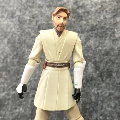 Star The Clone Wars Galactic Battle Game Obi-Wan Kenobi 3,75"" Figura Juguete Foto 1 de 4
