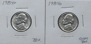 1984P BU & 1984 BU Jeff Ni 6J39Y-1 & 6J39Y-2 - Picture 1 of 4