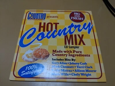 Hot Country Mix - CD Sampler CD, Gary Allan, Johnny Cash, Terri Clark more Foto 1 de 3