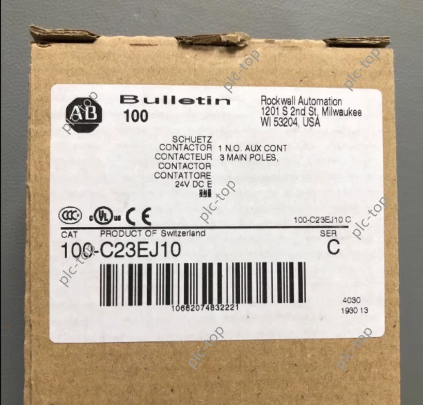 1PÇ NOVO Allen-Bradley 100-C23EJ10 24VDC 100-C23E*10 FRETE GRÁTIS - Imagem 1 de 1