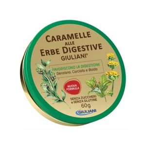 Giuliani Caramelle alle Erbe Digestive senza Zucchero, 60g - Foto 1 di 1