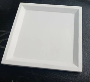 Bandeja de cuero superior de exhibición de diamantes de piedra gema bandeja de almacenamiento de joyas bandeja de 3x3 pulgadas - Imagen 1 de 9