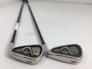 Callaway WARBIRD Iron Set of 2 5-6 Graphite Flex R Men Right handed USED - Picture 1 of 3