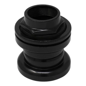 PRO+ Bike Bicycle Threaded 1" Headset 22.2x32.5x27mm Black - Picture 1 of 2