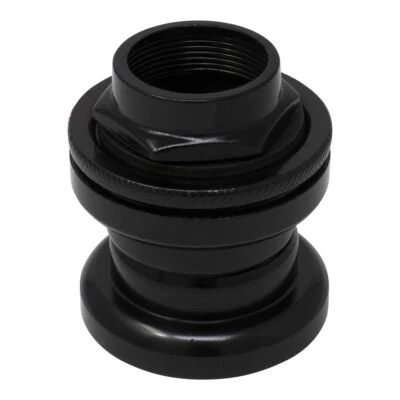 PRO+ Bike Bicycle Threaded 1" Headset 22.2x32.5x27mm Black - Image 1 of 2