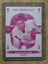 08-09 GTC Top Prospect Rookie RC Printing Proof Magenta NIKITA FILATOV /25