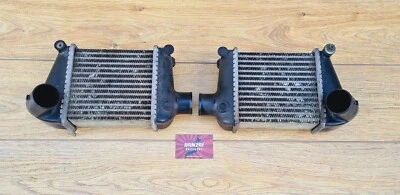 Nissan 300ZX Z32 Twin Turbo очень хорошее состояние 30 DETT OEM Calsonic боковое крепление теплоносителя X 2 - Изображение 1 из 2