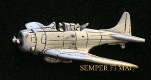 SBD INTRÉPIDO SOMBRERO DE PELTRE DOUGLAS PIN UP HECHO EN EE. UU. MARINA MARINES CORBATA TAC REGALO - Imagen 1 de 24