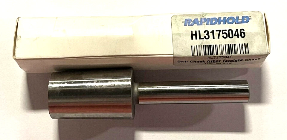 Portabrocas RapidHold eje vástago recto 1/2" a JT4 Foto 1 de 1