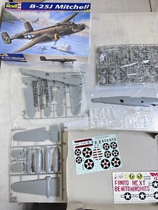 Revell 1:48 B-25J MITCHELL Airplane 85-5512 Model OPEN BOX