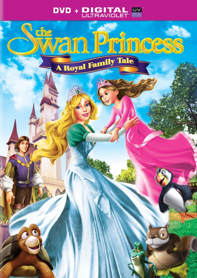 The Swan Princess: A Royal Family Tale (DVD, 2014)