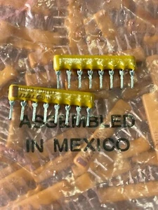 10x CSC08A0347R0FEK 47R 1% 1W Resistor Networks & Arrays 8pins 47Ω DALE - Picture 1 of 1