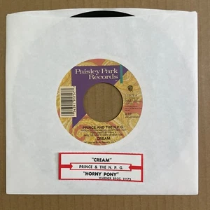 PRINCE & THE N.P.G. Cream / Horny Pony 45 Paisley Park 7-19175 NEW UNPLAYED +ts - Picture 1 of 5