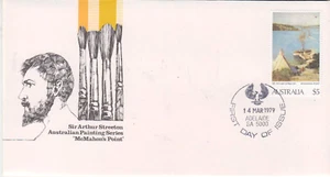 Australia 1979 McMahon's Point pintura $5 FDC GPO Adelaida matasellos - Imagen 1 de 1