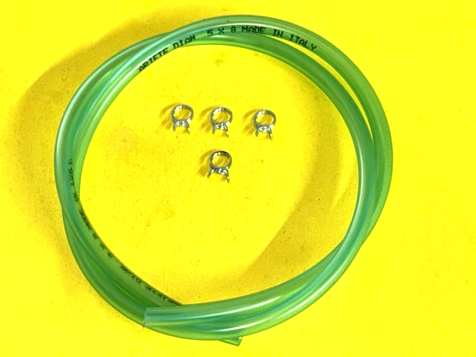 MANGUERA Y ABRAZADERAS DE INYECCIÓN DE ACEITE ITALIANAS Harley Aermacchi 73-75 z90 x90 tx125 sx125 Foto 1 de 1