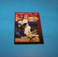 Jeff Bagwell Houston Astros  Tombstone Pizza Super Pro Series 1995