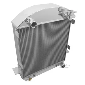 1917 1918 1919 1920 1921-27 FORD T-BUCKET W/ CHEVY ENGINE 4 Row RR Radiator - Bild 1 von 7