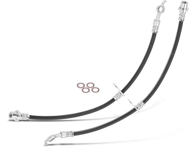 88CB57F Front Brake Hose Set Fits 1996-2003 Toyota RAV4 2.0L 4 Cyl - Image 1 of 1