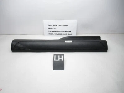 11-15 BMW 750Li xDrive Front Left Door Sill Scuff Plate Cover 51479113025 OEM — 第 1/4 张图片