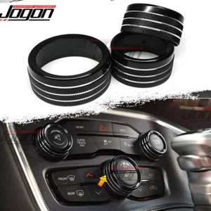 Cubierta de interruptor de audio de aire acondicionado de consola para Dodge Charger Challenger SXT Hellcat 2015+ - Imagen 1 de 7