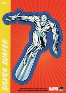 70 Years of Marvel Comics Anniversary 2010: S11 Silver Surfer Sticker Chase Card - Picture 1 of 1
