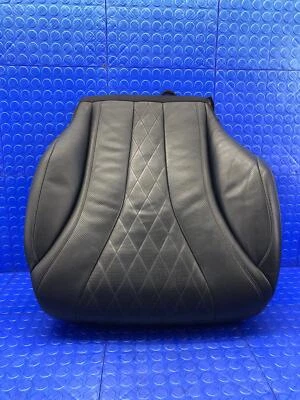 2015-2020 MERCEDES S600 FRONT LEFT LOWER SEAT CUSHION BLACK LEATHER EXCULSIVE - Image 1 of 4
