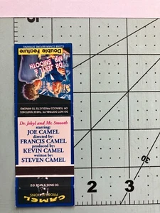 1992 Camel Promo Matchbook Cover - Camel Productions Dr. Jekyl & Mr. Smooth - Picture 1 of 4