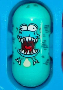 Neu 2003 MIGHTY BEANZ Serie 2 T-REX BEAN #68 Dinosaurier Team - Bild 1 von 3