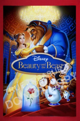 Disney Beauty and the Beast Belle Collectible Movie Art Poster 24X36 NEW BEAS