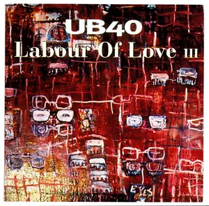 UB40 20 x 20 cm italian promo order flyer LABOUR OF LOVE III 1998 double side - Foto 1 di 1