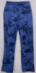 Leggings Skechers Tie-Dye S Azul Cintura Alta Bolsillos Atletismo 28" Entrepierna - Imagen 1 de 10