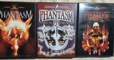 Phantasm: Phantasm Special Edition/ 3 & 4. Phantasm Is Good/3&4 Are Mint DVD. - Image 1 of 2