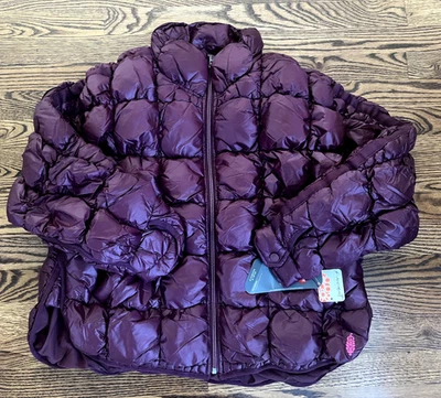 Jaqueta Feminina Free People Pippa Embalável Tamanho Pequeno - Vinho Marrom  - Imagem 1 de 4