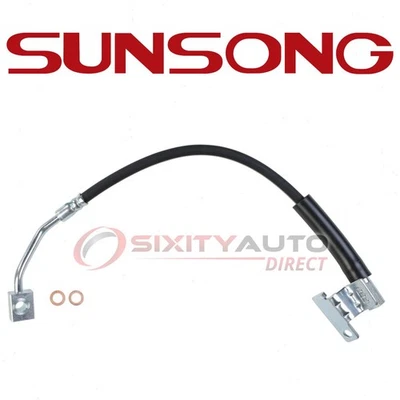 Sunsong Rear Right Brake Hydraulic Hose for 2003-2004 Mercury Marauder - rm Foto 1 de 4
