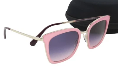LOVE MOSCHINO MOL007/S WOMENS Sunglasses OS Gold Tone Pink Frame Square RRP€165 - Image 1 of 4