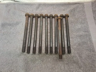 批量 10 件 丰田皮卡车 4Runner 发动机螺栓 6 3/8 原始设备制造商 复古  — 第 1/4 张图片