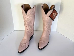 New 1883 By Lucchese Women’s Western Boots Pink Goat Size 9B N4531.54 - Picture 1 of 16