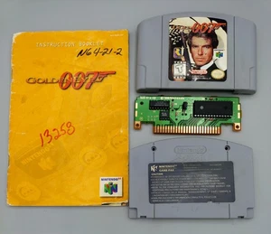 007 GoldenEye (Nintendo 64) N64 *Cartridge Only* TESTED Authentic - Picture 1 of 2