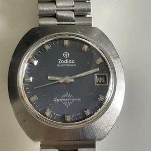 Alte Herren Armbanduhr „Zodiac“ Automatik,Durchmesser 37 mm ,Funktioniert - Bild 1 von 4