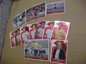 Panini M&S England Sticker Collection - un set completo dei 15 adesivi Lioness - Foto 1 di 2